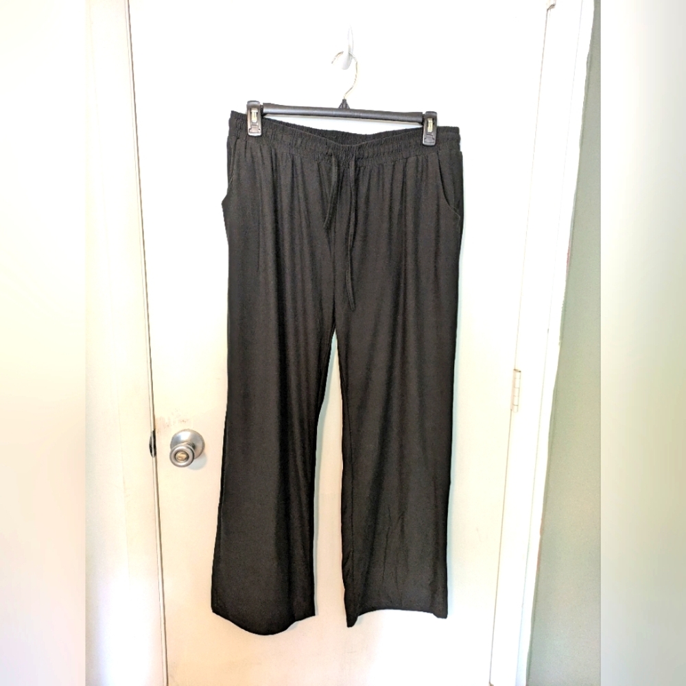 EUC Diabolong XXXL Black Jersey Drawstring Pants